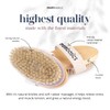 MainBasics Dry Brushing Body Brush for Lymphatic Drainage, Dry Skin,