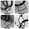 anneratteryer Folding Lock Bicycle with Keys Bicycle Lock High Security