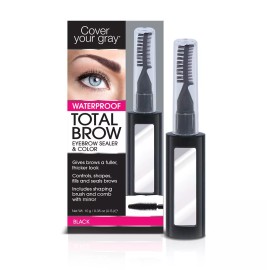 Cover Your Gray Total Brow Eyebrow Sealer & Color - Dark Brown