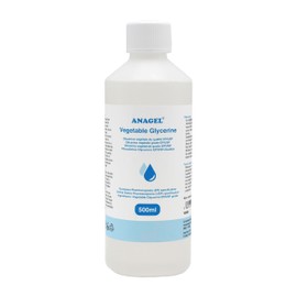 ANAGEL Vegetable Glycerine | EP/USP Grade, NON-GMO, Colourless and Odourless | 500ml
