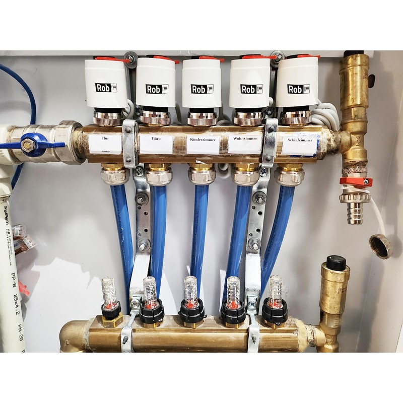 ROB - Thermoelectric Actuator for Underfloor Heating Thermal Actuator M30X1.5