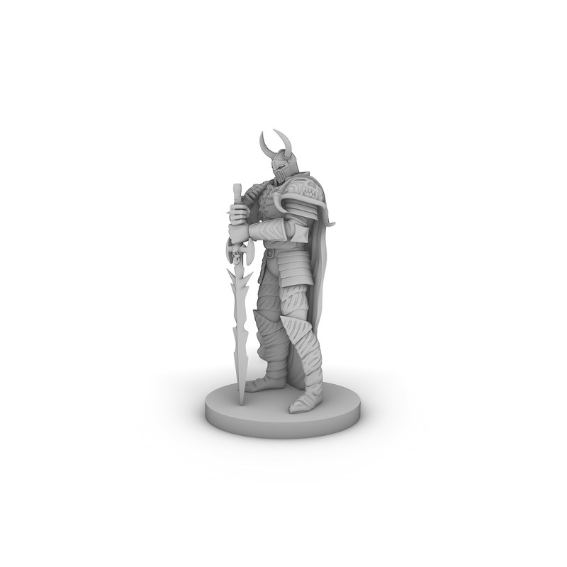 Fallen Paladin 2 Tabletop DND Gaming Miniature
