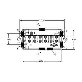 Haldex BE22040 Junction Box, 1 Pack