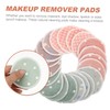 BIUDECO 1Set Makeup Remover Pads Bamboo Fiber Cosmetic Wipe Cushions