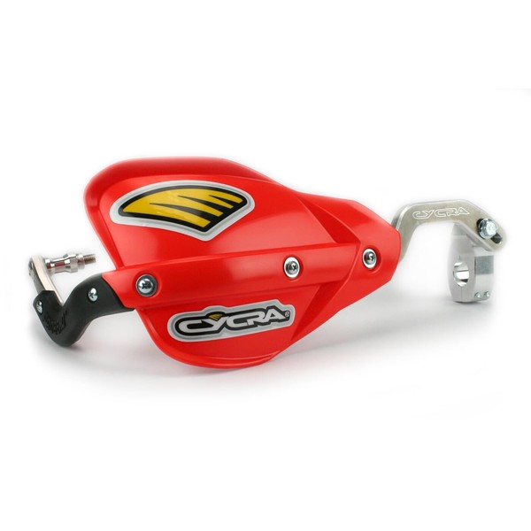 CYCRA ProBend CRM Closed Handguards With 7/8 Clamps - Red