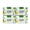 Washing Soap, Face Washing Soap, Shower Bath Cleansing Soap, Cucumber, 4 pcs