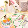 Tagitary Plush Toys Electronic Toy with Sounds,Wiggling Ears,Twitching Mouth and