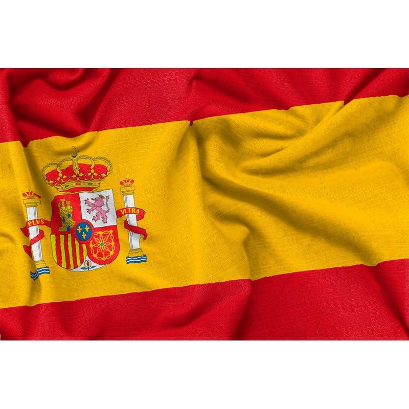 BullTek Spanish Flag 90 x 150 cm - Spain Polyester