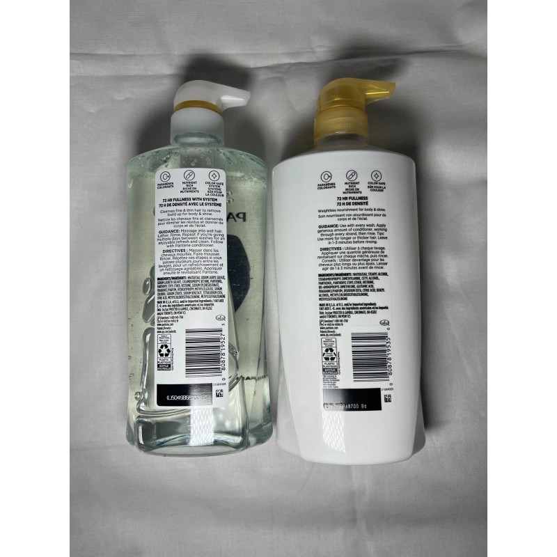 Pantene Shampoo & Conditioner Set – Volume & Body for