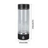 Hydrogen Water Bottle 420ml PCTG PEM SPE Technology Rechargeable Portable