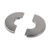 Rrina 4Pcs 304 Stainless Steel Wall Split Flange Round Escutcheon