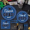 QZYL 50 SET Graduation Plates and Napkins 2025 and Forks,