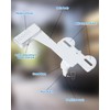 Hibbent 2 Pack Bidet Attachment for Toilet, Non-Electric Dual Nozzle