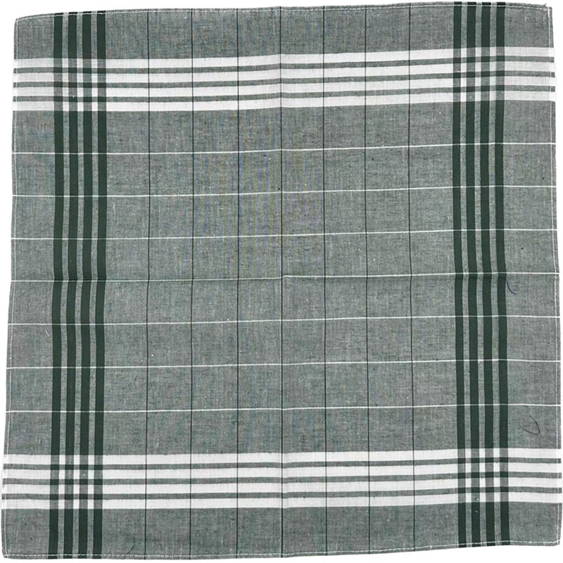 JukLoos Men's Handkerchiefs 100% Cotton Fabric Handkerchiefs 40 x 40