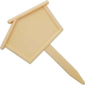 KONYO GARDEN FRIENDS Roof Type Labels, Large, Pack of 3
