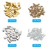PATIKIL 50pcs M3 Double Hole Wire Rope Cable Clamp with