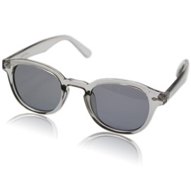 Eight Tokyo LEO-1102-P Polarized Sunglasses for Driving and Driving, Wellington (Sabae Lenses), clear grey/smoke