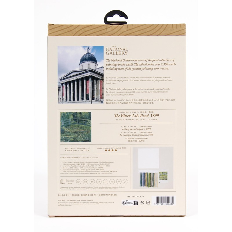 DMC - Museum Collection - Water Lily Pond Cross Stitch