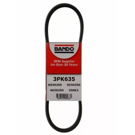 OEM Bando 3 PC DRIVE BELT SET A/C-ALT-PS BANDO OEM for TOYOTA COROLLA 4AFE AND 7AFE 93-97