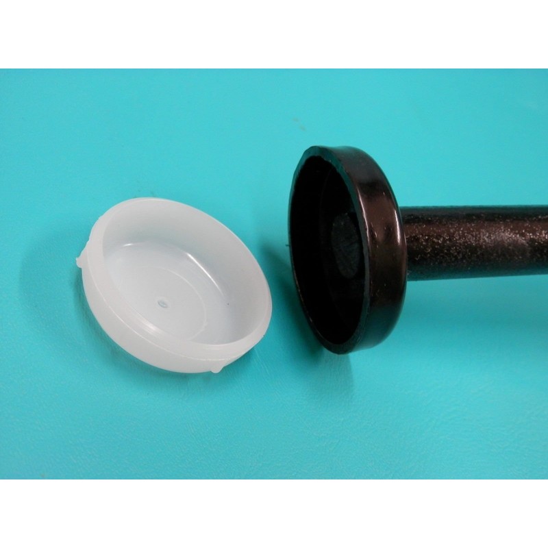 COLIBROX 16 New 1 1/4" Plastic White Wrought Iron Patio