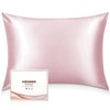 Adubor Silk Pillowcase for Hair and Skin with Hidden Zipper,