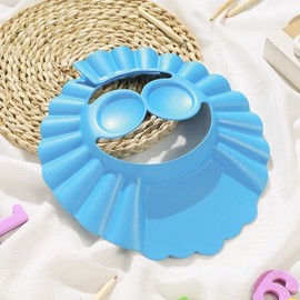 KC certified shampoo cap baby earplug type washing shower bathing Auxiliary 1 Ear Protection Shampoo Cap - Yellow 7ea