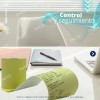 10 Rollos Papel Térmico 80x70 Color Amarillo Impresora 80mm
