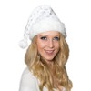Ciffre Set of 5 Christmas Hats Santa Hat White Plush