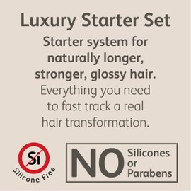 3'''More Inches Luxury Starter Set - LifeSaver Pre-Wash Treatment -Moisturizing Shampoo & Conditioner -Broken Bond Restore Treatment -Hair Care Gift -Silicone Free -Hair Care by Michael Van Clarke