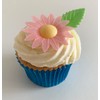 12 Gorgeous Mixed Colour Edible Wafer Daisies & 12 Pretty