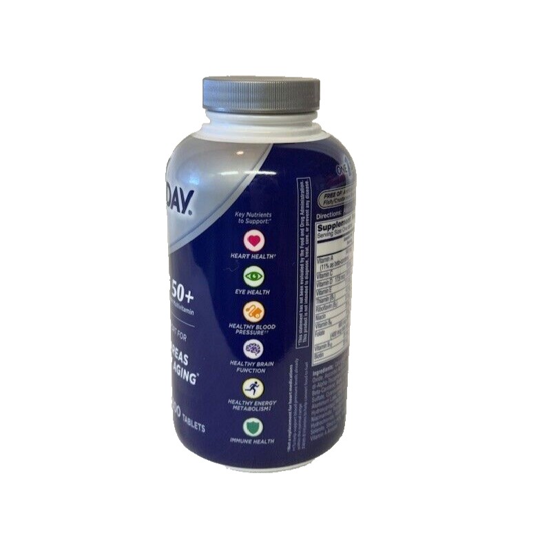 One A Day Mens 50+ Complete Multivitamin 300 Tablets New