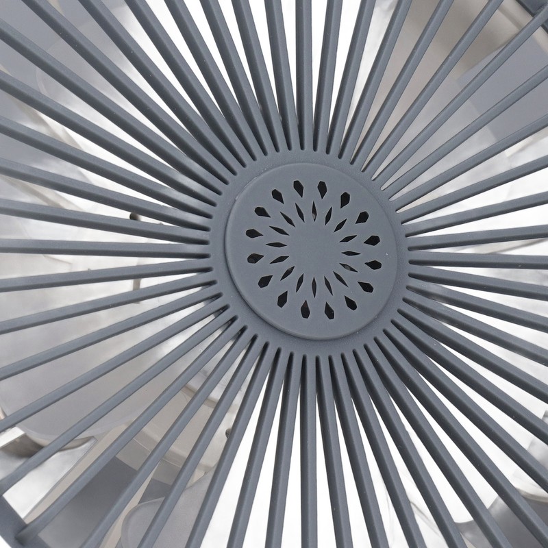 Small Ceiling Fan with Light Remote Control E27 Lamp Holder