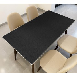 Warmstar Leather Table Cover 42 x 72 Inch, 1.8MM Thick PVC Table Protector Waterproof, Desk Cover Protector Non-Slip Desk Pad for Kitchen, Dresser, Gaming Desk,Dining Room Table