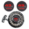 2pcs 49cc Modified Item 69730 Pull Starter Sticker Mini Bike