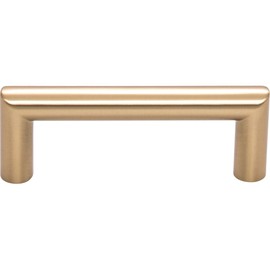 Top Knobs - TK940HB - Kinney Pull 3" - Honey Bronze - Lynwood Collection