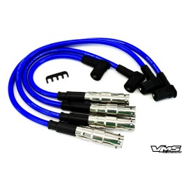 VMS 98-01 VW VOLKSWAGEN BEETLE  2.0L ENGINE 10.2MM RACING SPARK PLUG WIRES BLUE