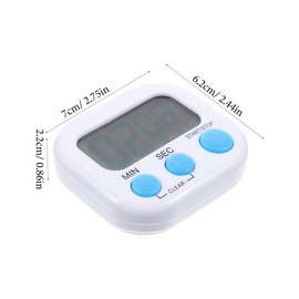 Alipis Digital Kitchen Timer Small Magnetic Cooking Timer with Simple Operation for Baking Cooking and Homework Tasks Material Easy to Use Present for Friends