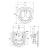 Buyers Products LL90003 Heavy‑Duty 3‑Point Compression Latch for Underbody Truck