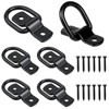 HENGBIRD 6 Pack D-Ring Tie Downs Cargo Tie Downs Anchors