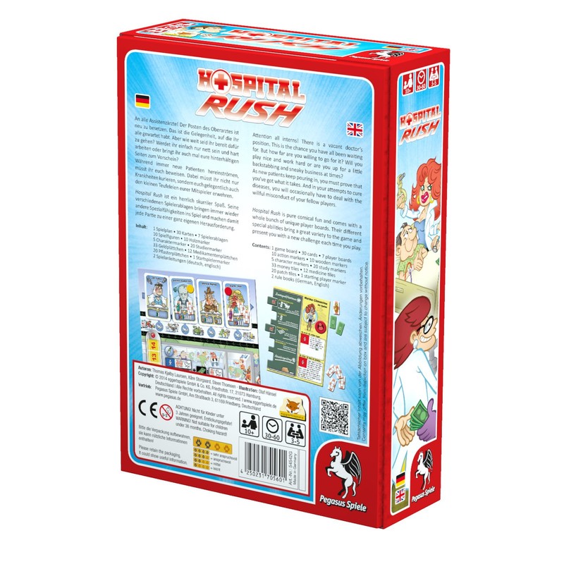 Pegasus Spiele 54542G - Hospital Rush