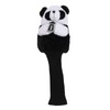 Golf Club Head Cover Plush Easy Cleaning Cute Panda Golf
