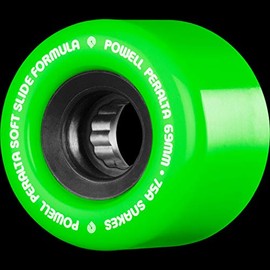 Powell Peralta Snakes 02 69mm 75A Green Skateboard Wheels