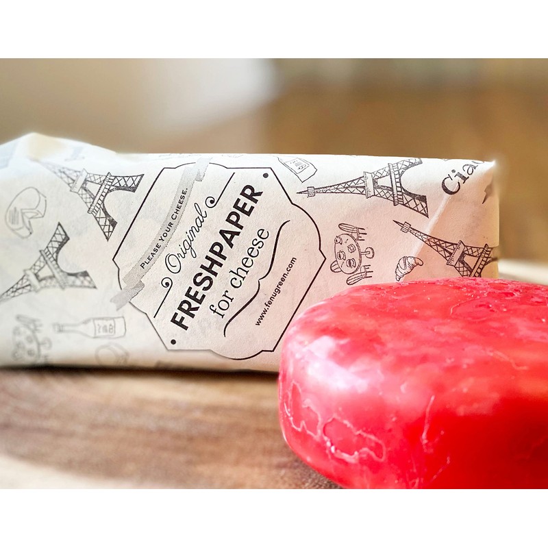 THE FRESHGLOW Co FRESHPAPER Food Saver Sheets for Cheese, 8