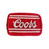 Coors Banquet Beer Stripes Red Iron On Embroidered Patch Golden Colorado