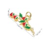 DECHOUS Cute Strawberry Metal Hair Claw Clip for Women Nonslip