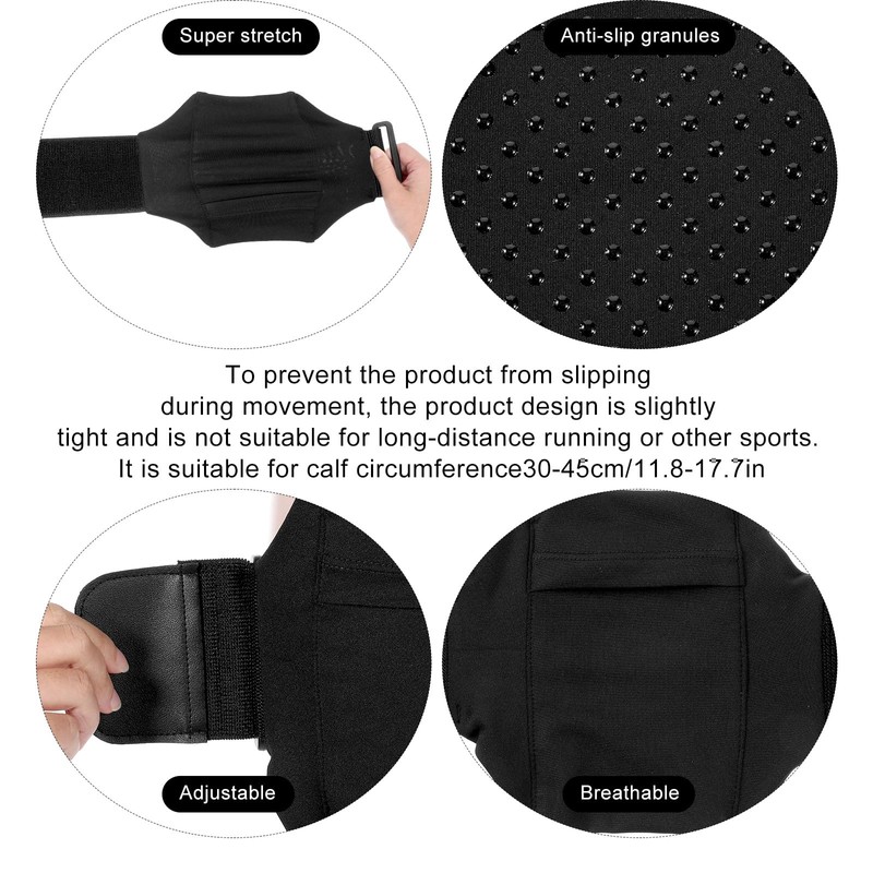 Leg Phone Holder, Cell Phone Leg Straps Ankle Wallet Thigh