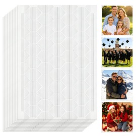 IOGOG 1020 PCS Photo Corners Self Adhesive, Clear Photo Corners for Scrapbooking, 10 Sheets Photo Corner Stickers for Photo Albums, Journals, Memory Books & DIY Crafts
