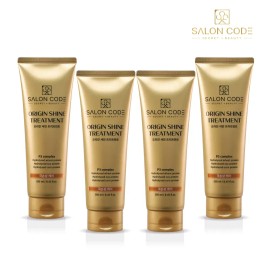 Salon Code [더 청담 살롱코드]살롱코드 오리진 샤인 트리트먼트 250ml 4개_ [The Cheongdam Salon Code] Salon Code Origin Shine Treatment 250ml 4ea [Salon Code Origin Shine/Treatment 250ml 4 pieces]