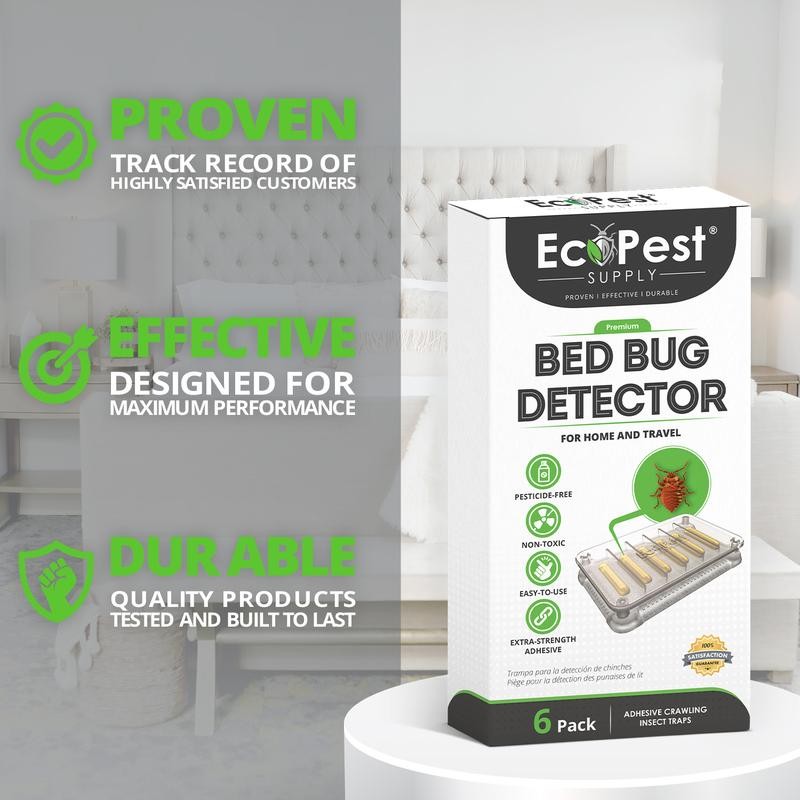 EcoPest Bed Bug Blocker Detector — 6 Pack | Early