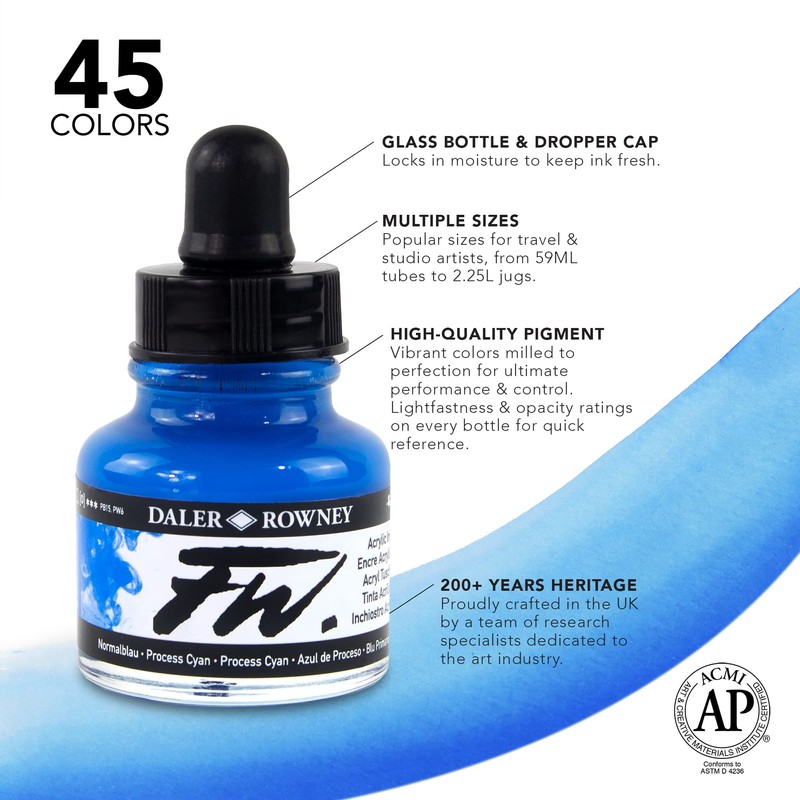 FW Ink Starter Set 3 x 29.5 ml